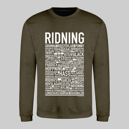 Ridning Text Sweatshirt