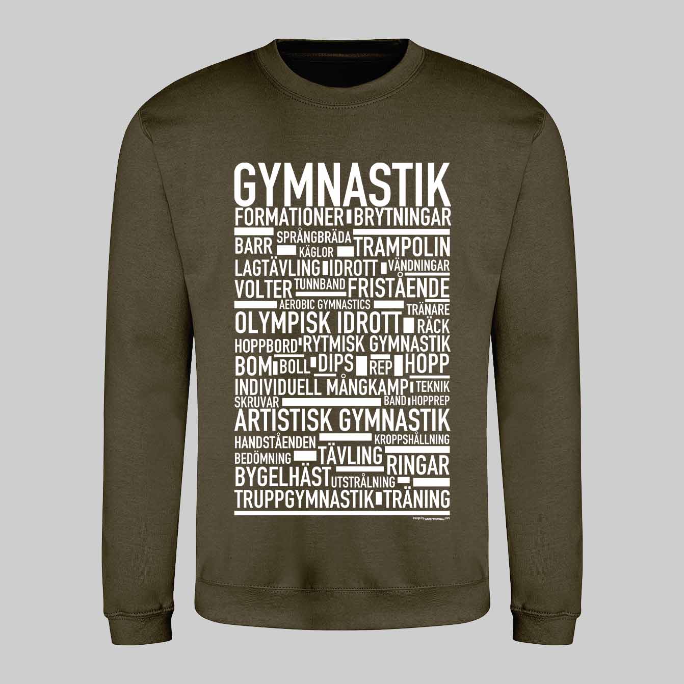 Gymnastik Text Sweatshirt