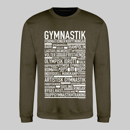 Gymnastik Text Sweatshirt