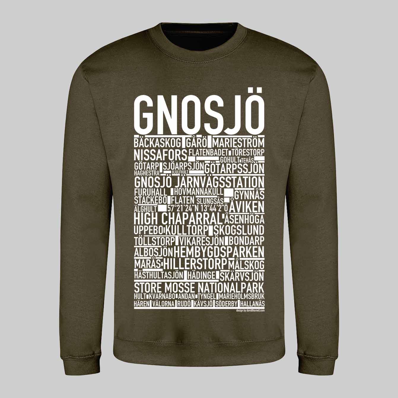 Gnosjö Text Sweatshirt