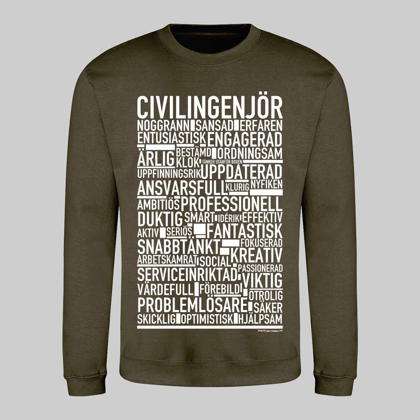 Civilingenjör Text Sweatshirt