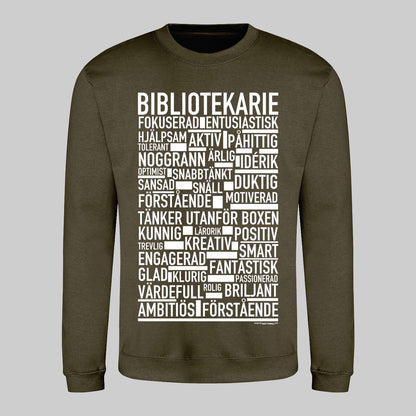 Bibliotikarie Text Sweatshirt