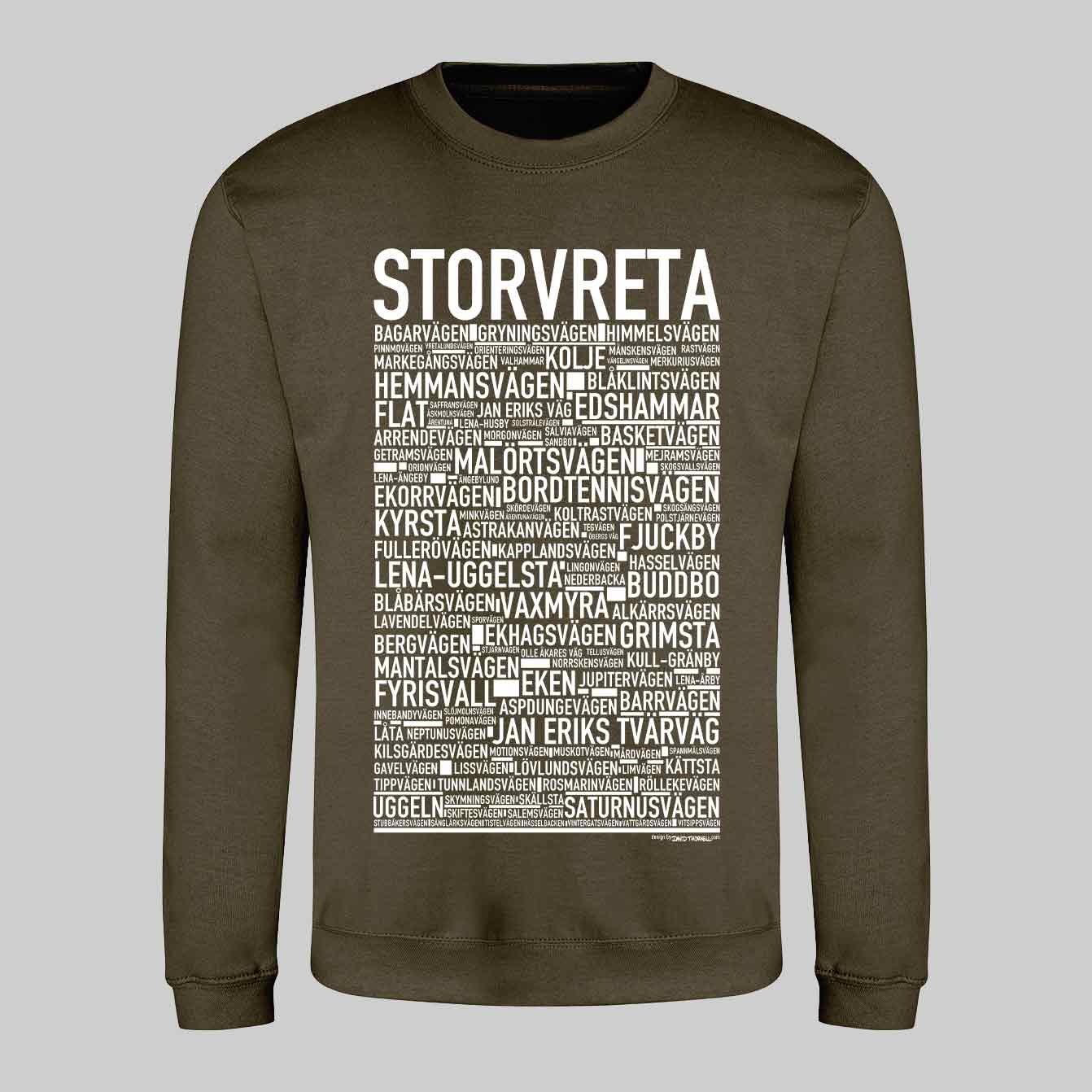 Storvreta Text Sweatshirt