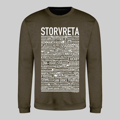 Storvreta Text Sweatshirt