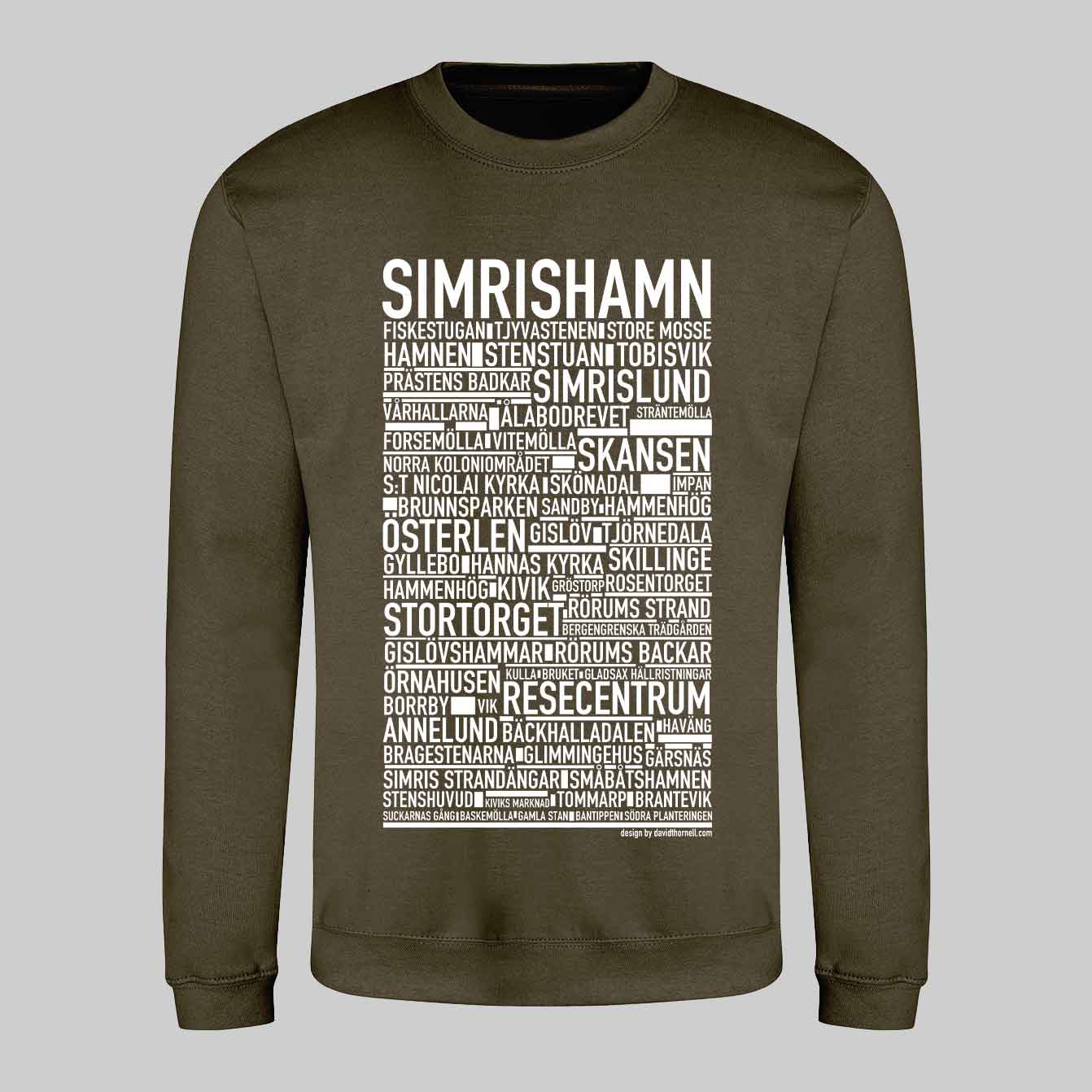 Simrishamn Text Sweatshirt
