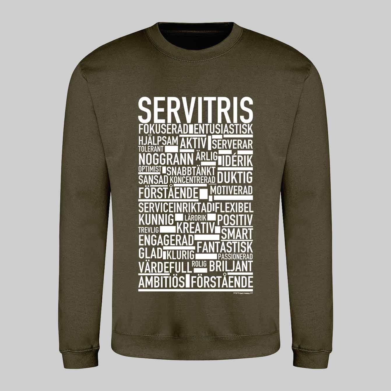 Servitris Text Sweatshirt