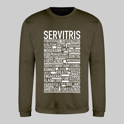 Servitris Text Sweatshirt