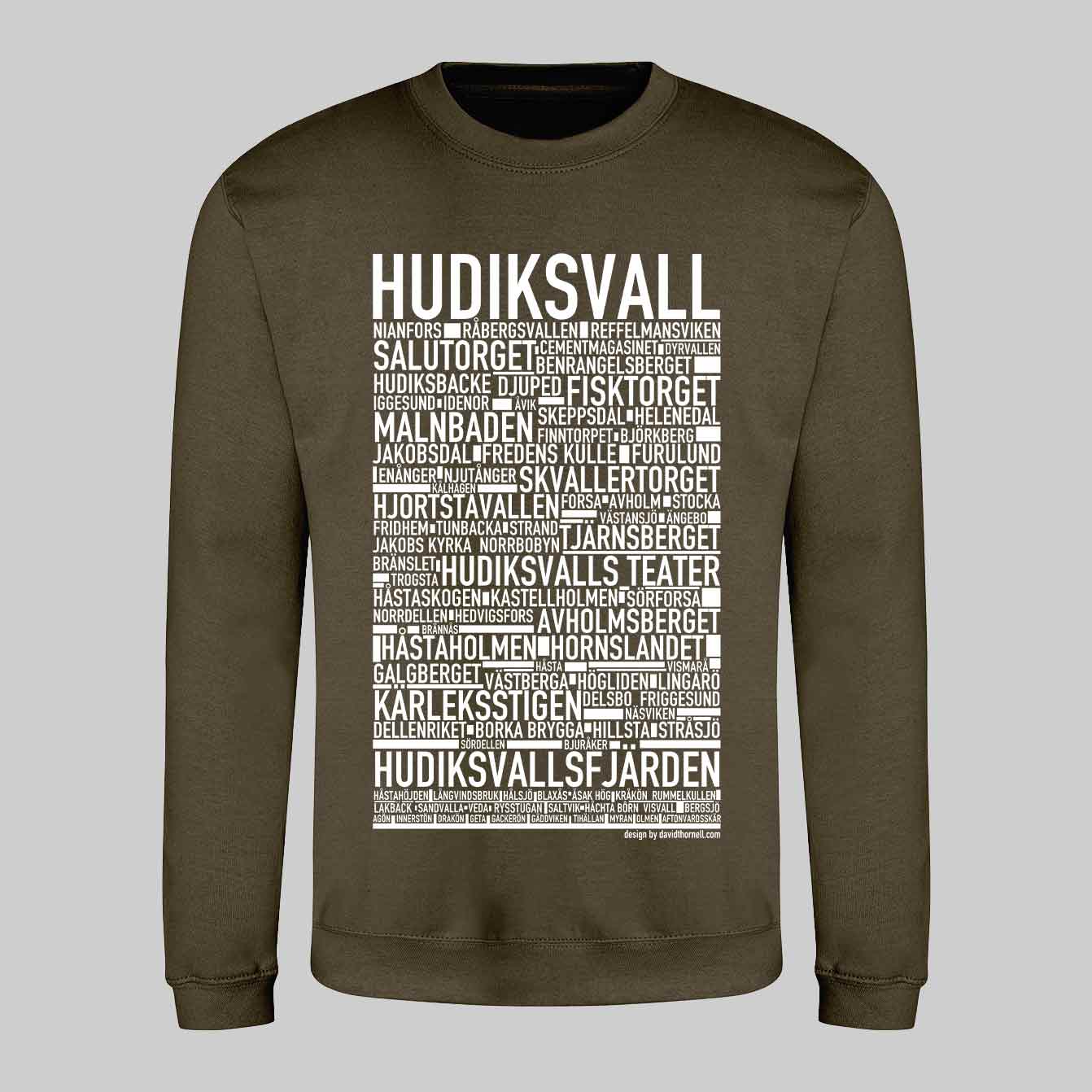 Hudiksvall Text Sweatshirt