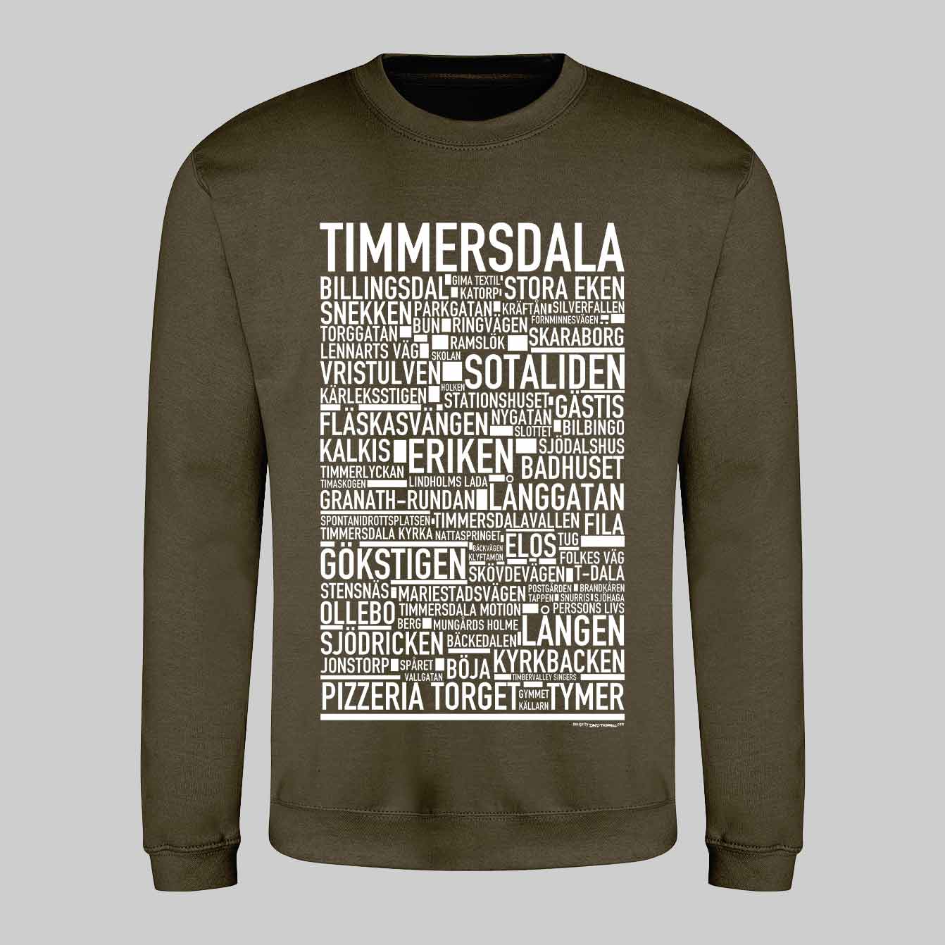 Timmersdala Text Sweatshirt