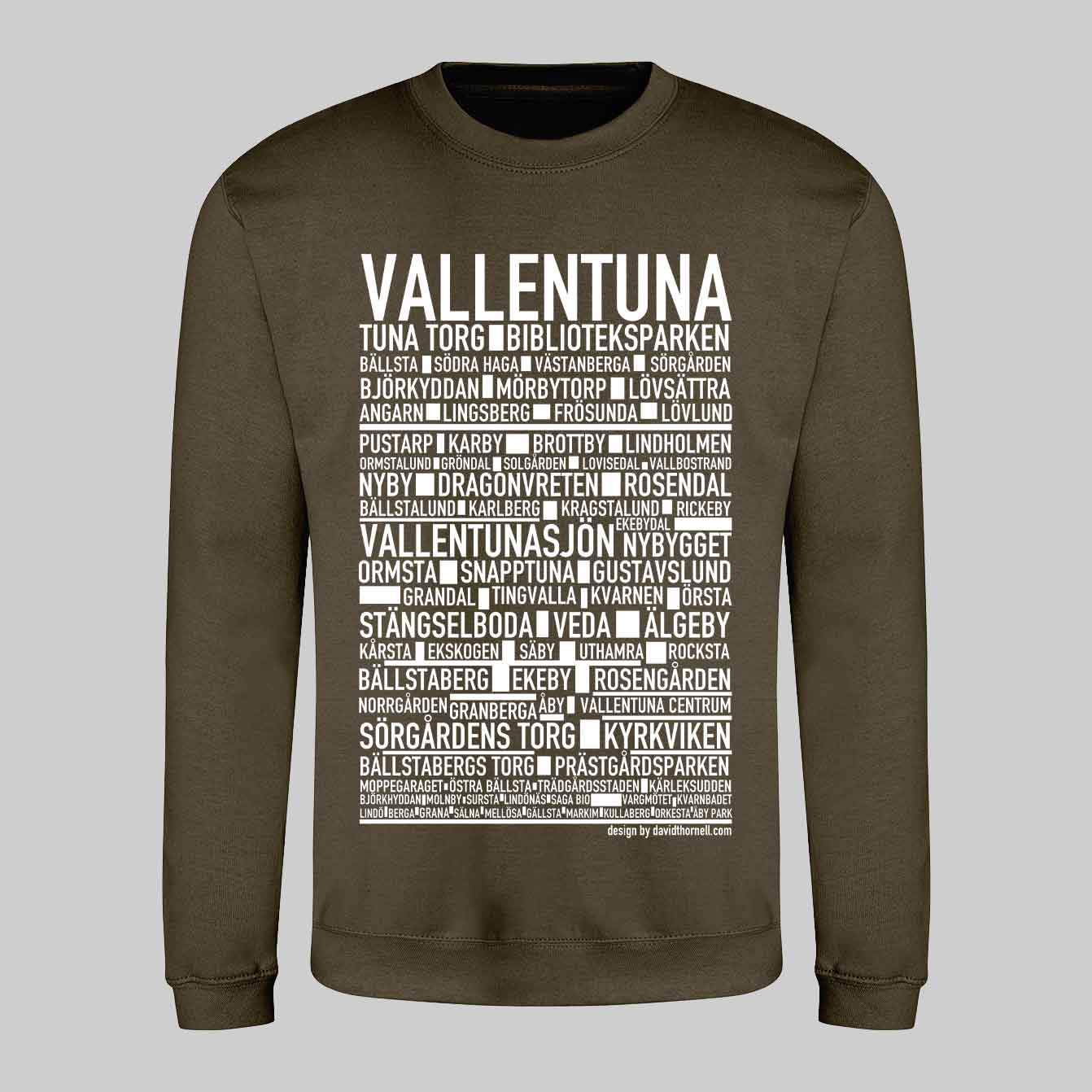 Vallentuna Text Sweatshirt