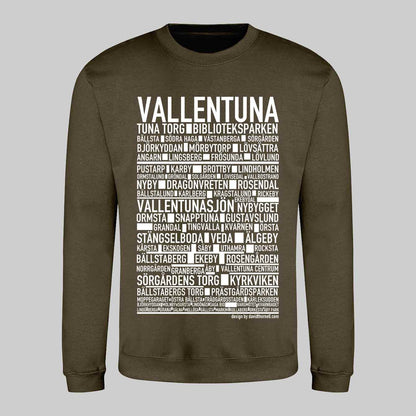 Vallentuna Text Sweatshirt