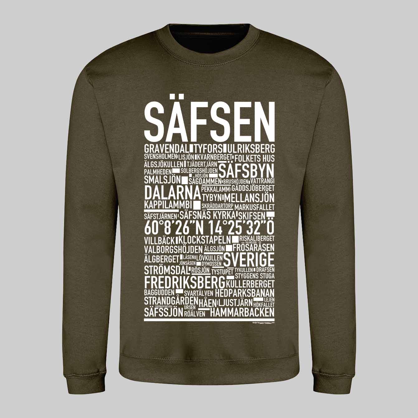 Säfsen Text Sweatshirt
