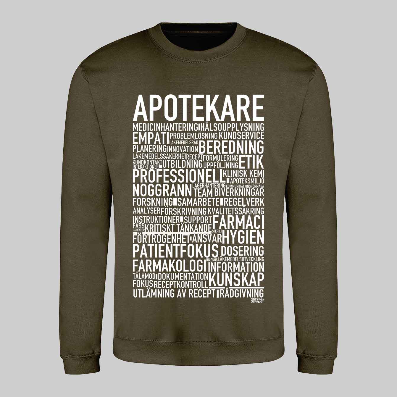 Apotekare Text Sweatshirt