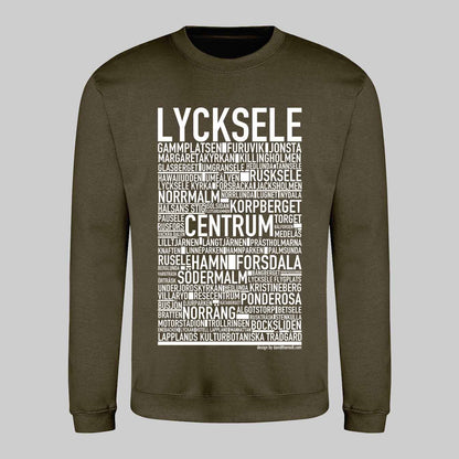 Lycksele Text Sweatshirt