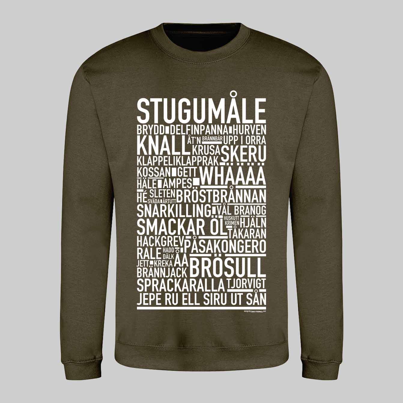 Stugumåle Dialekt Text Sweatshirt