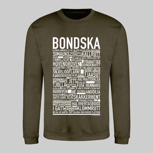 Bondska Dialekt Text Sweatshirt