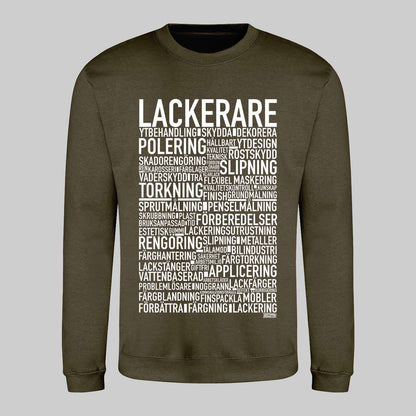Lackerare Text Sweatshirt