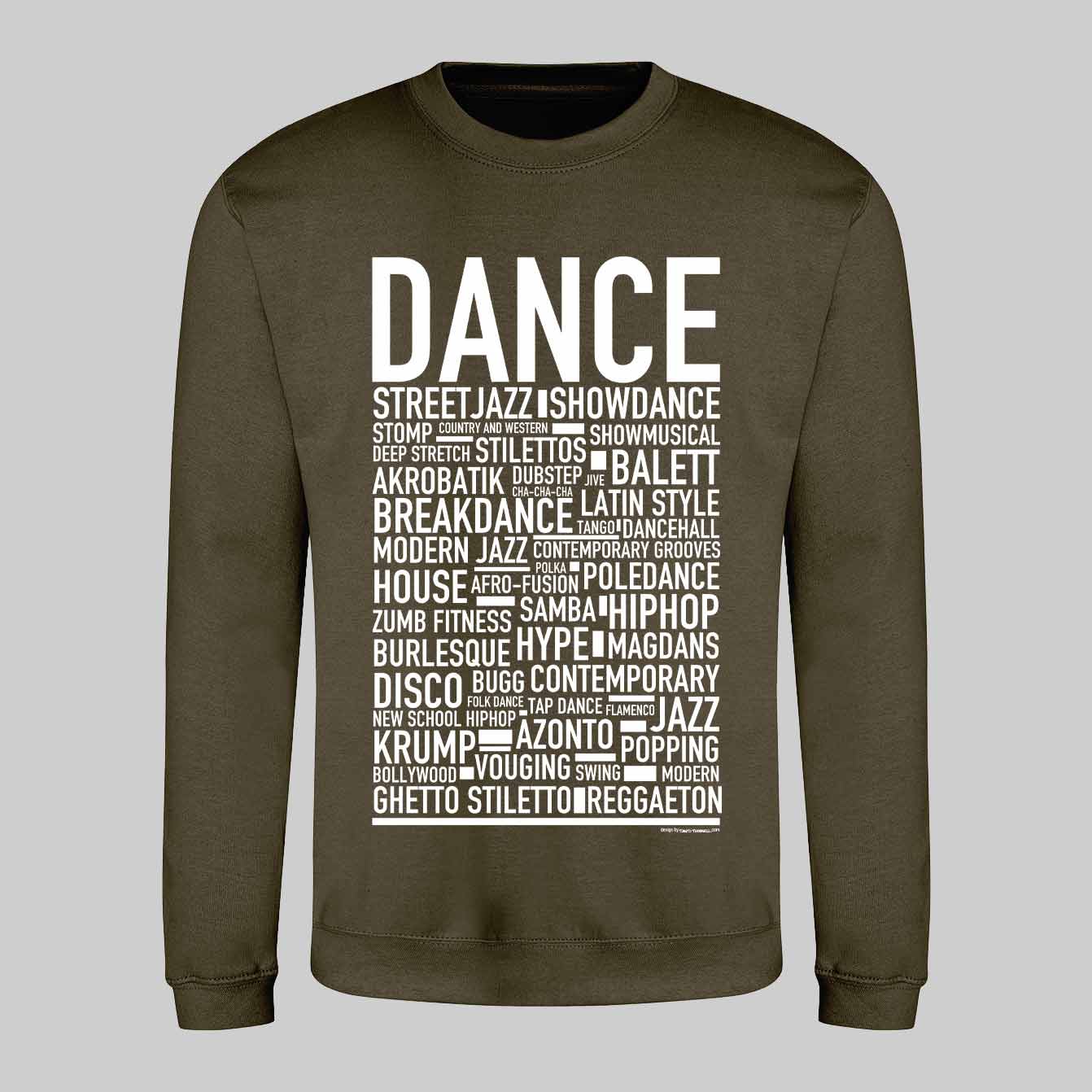 Dance Text Sweatshirt