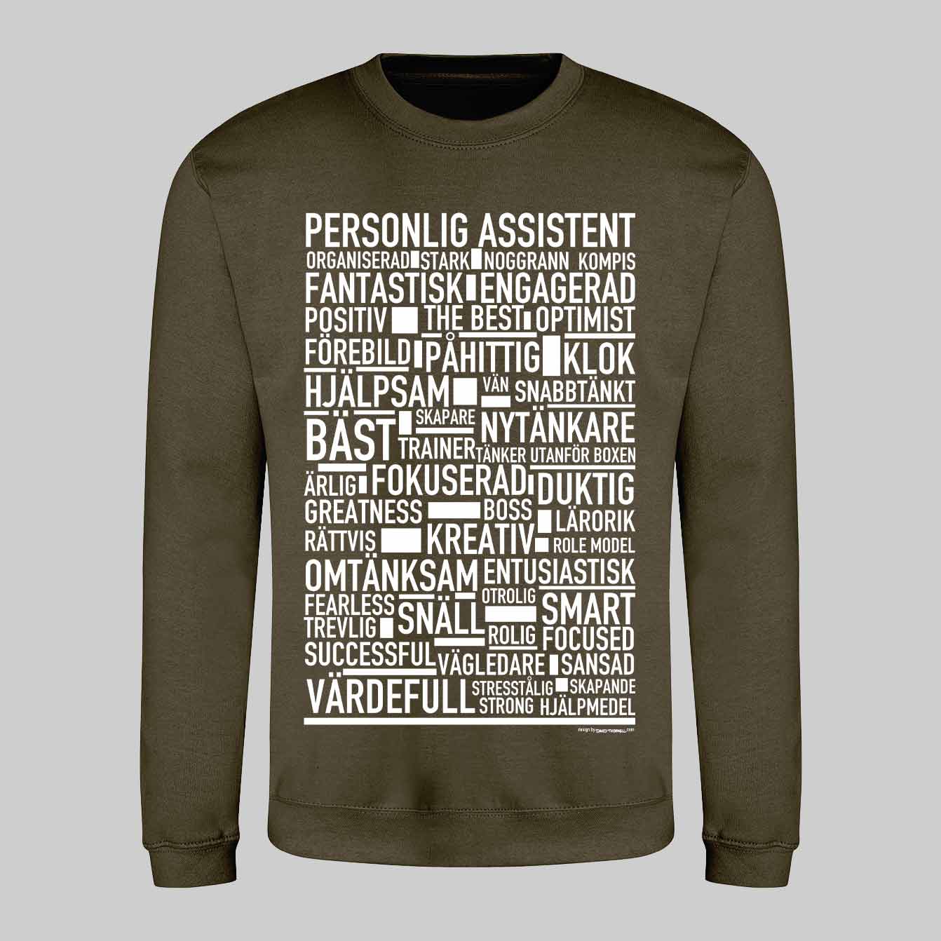 Personlig Assistent Text Sweatshirt