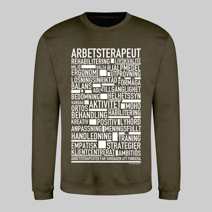 Arbetsterapeut Text Sweatshirt