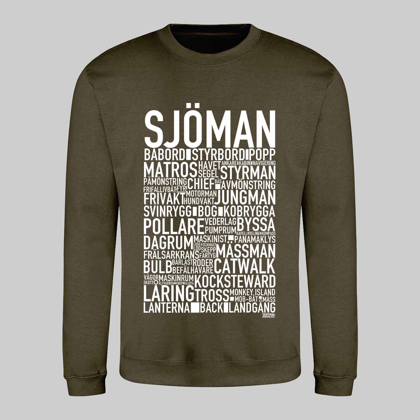 Sjöman Text Sweatshirt