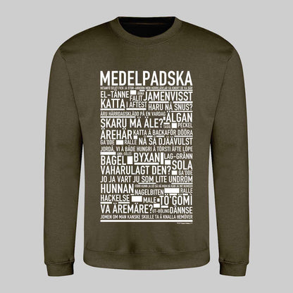 Medelpadska Dialekt Text Sweatshirt