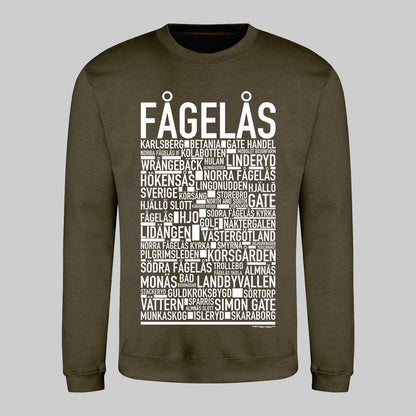 Fågelås Text Sweatshirt