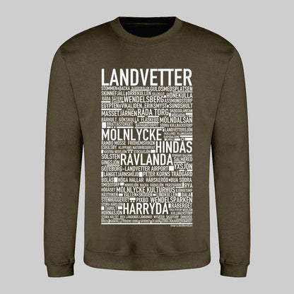 Landvetter Text Sweatshirt