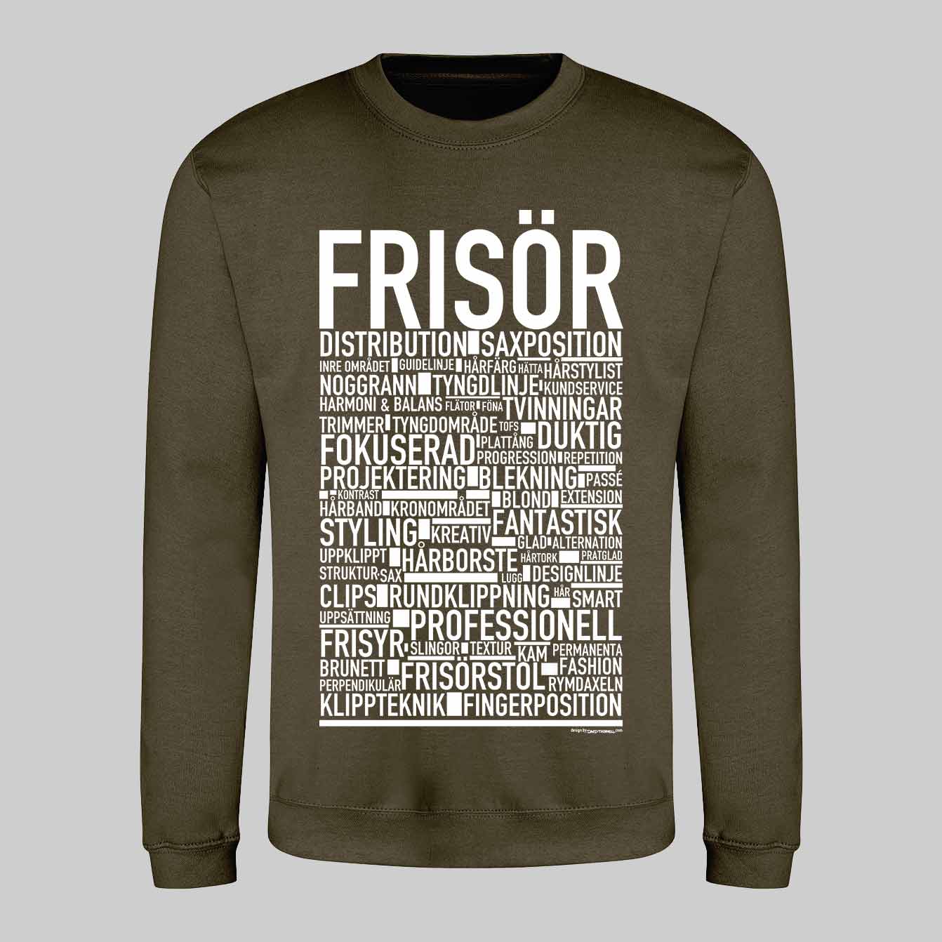 Frisör Text Sweatshirt
