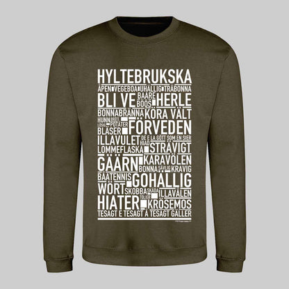 Hyltebrukska Dialekt Text Sweatshirt