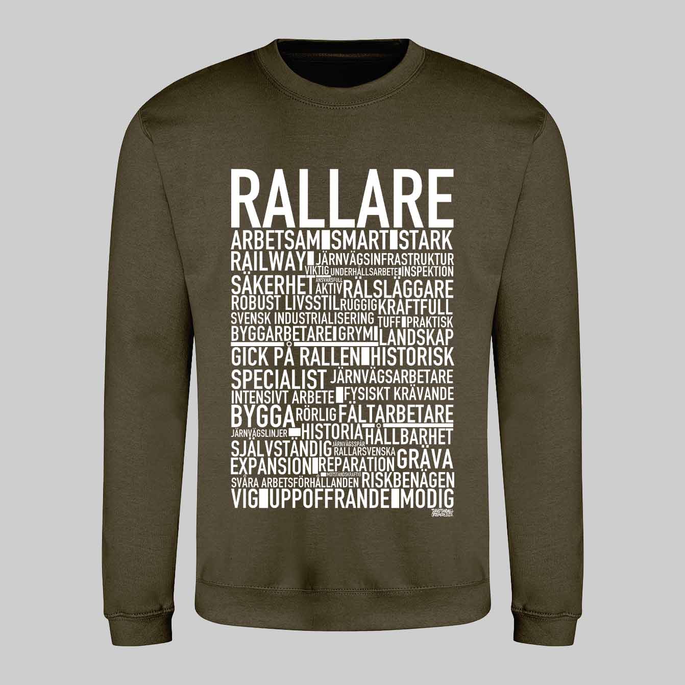 Rallare 2025 Text Sweatshirt