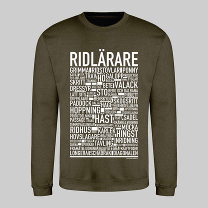 Ridlärare Text Sweatshirt