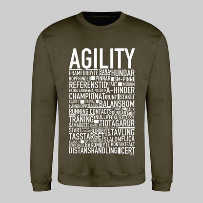 Agility Text Sweatshirt