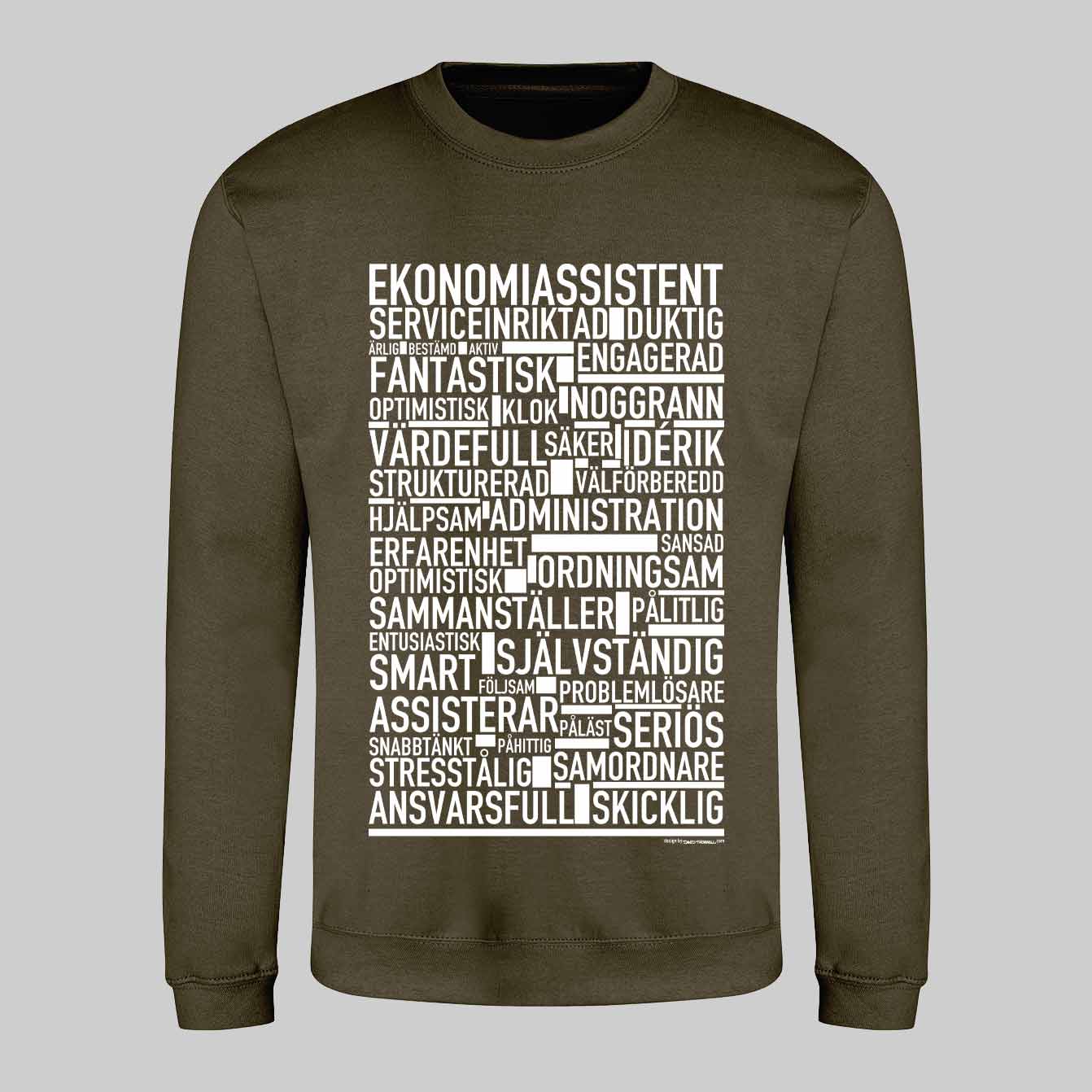 Ekonomiassistent Text Sweatshirt