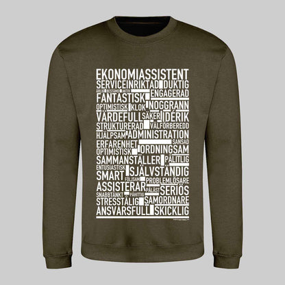 Ekonomiassistent Text Sweatshirt