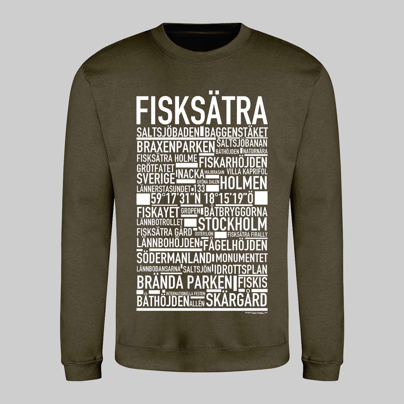 Fisksätra Text Sweatshirt