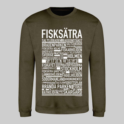 Fisksätra Text Sweatshirt