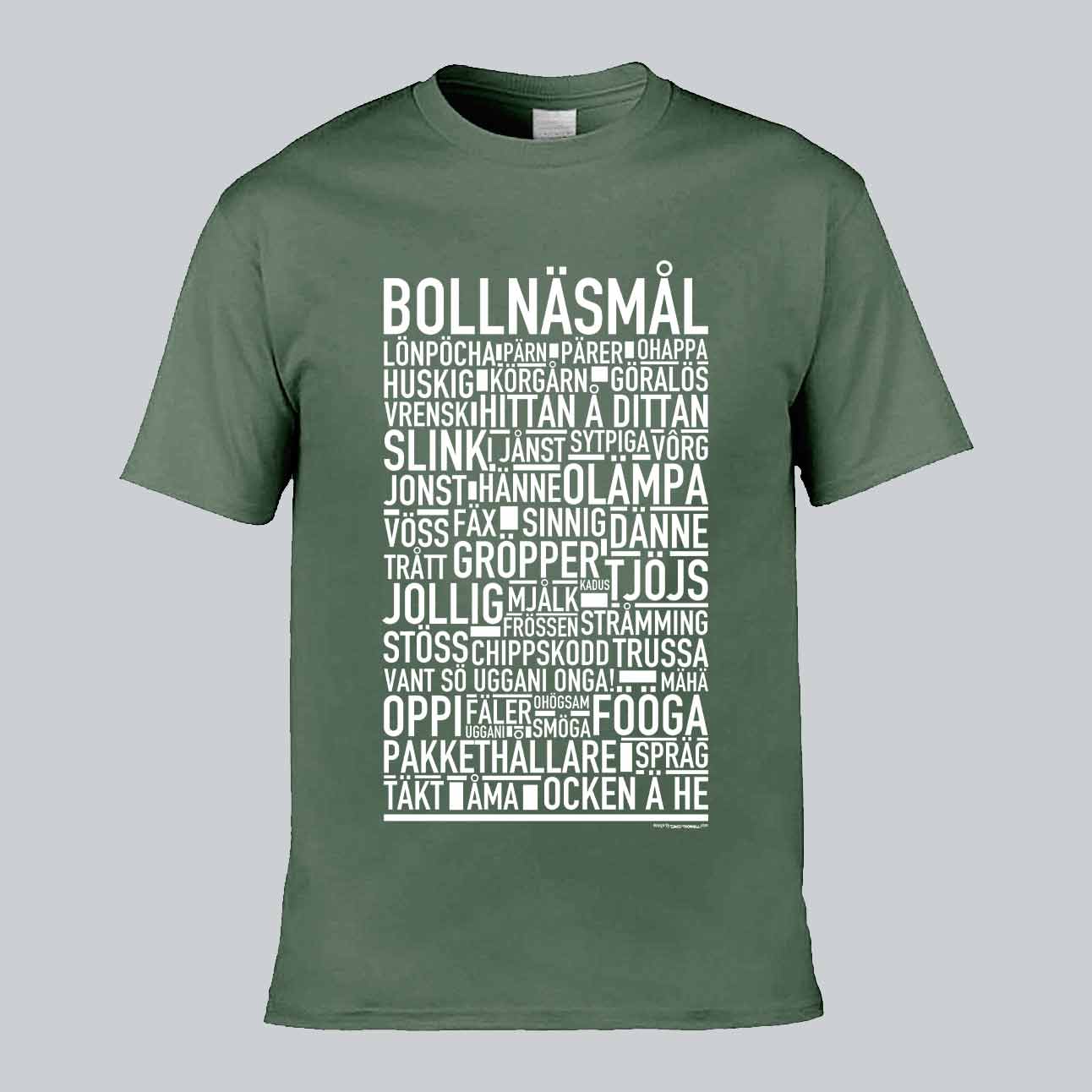 Bollnäsmål Dialekt Text T-shirt