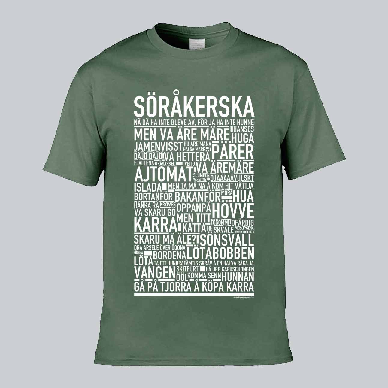 Söråkerska Dialekt Text T-shirt