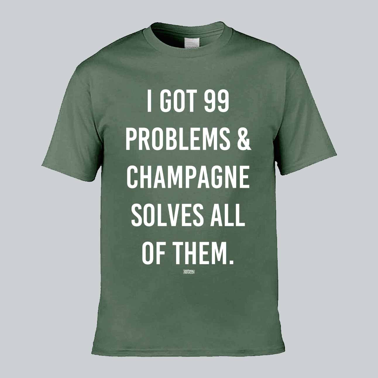 I Got 99 Problems Text T-shirt