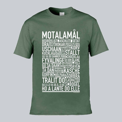 Motalamål Dialekt Text T-shirt