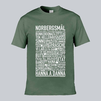 Norbergsmål Dialekt Text T-shirt