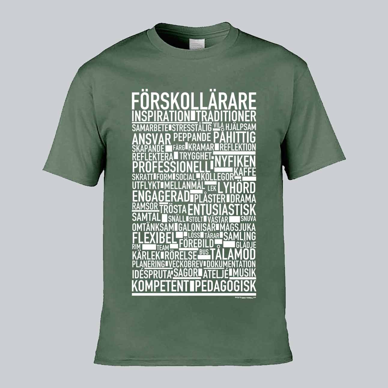 Förskollärare Text T-shirt