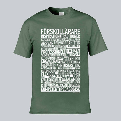 Förskollärare Text T-shirt