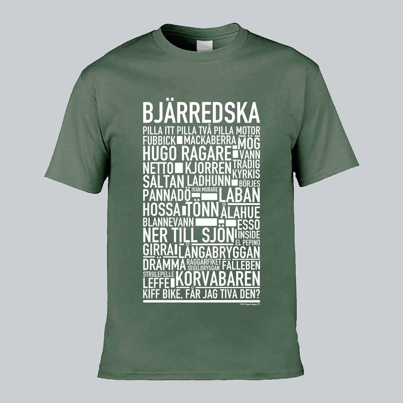 Bjärredska Dialekt Text T-shirt