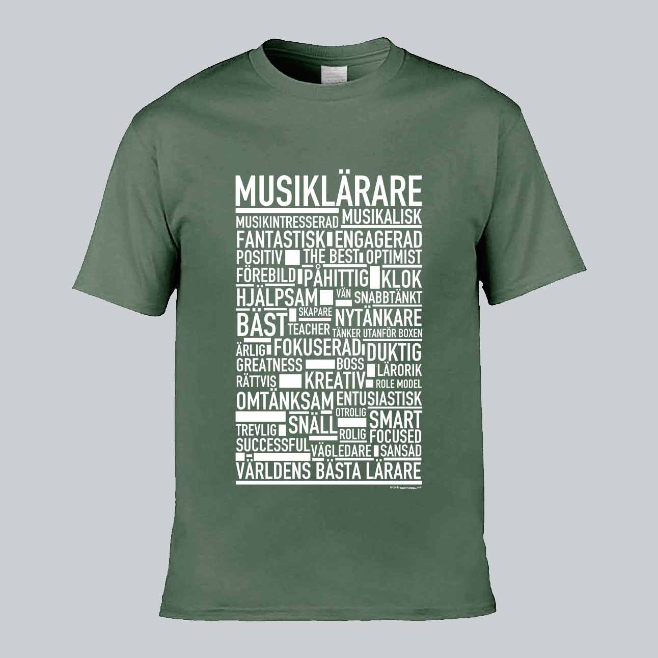 Musiklärare Text T-shirt