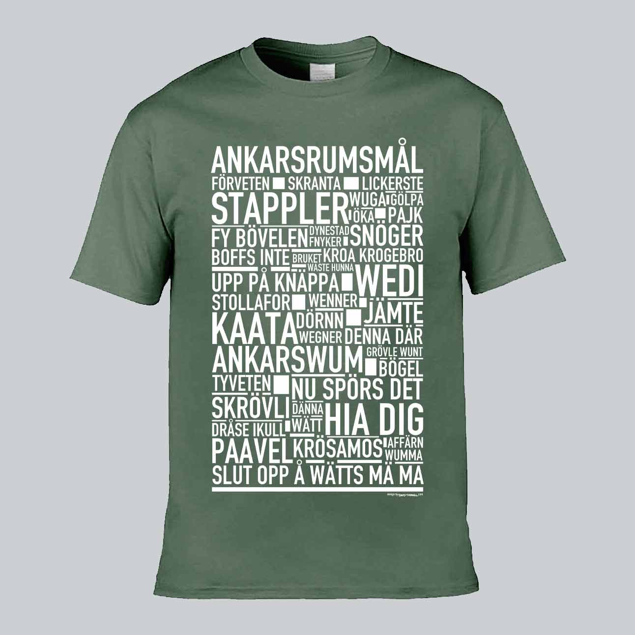 Ankarsrumsmål Dialekt Text T-shirt