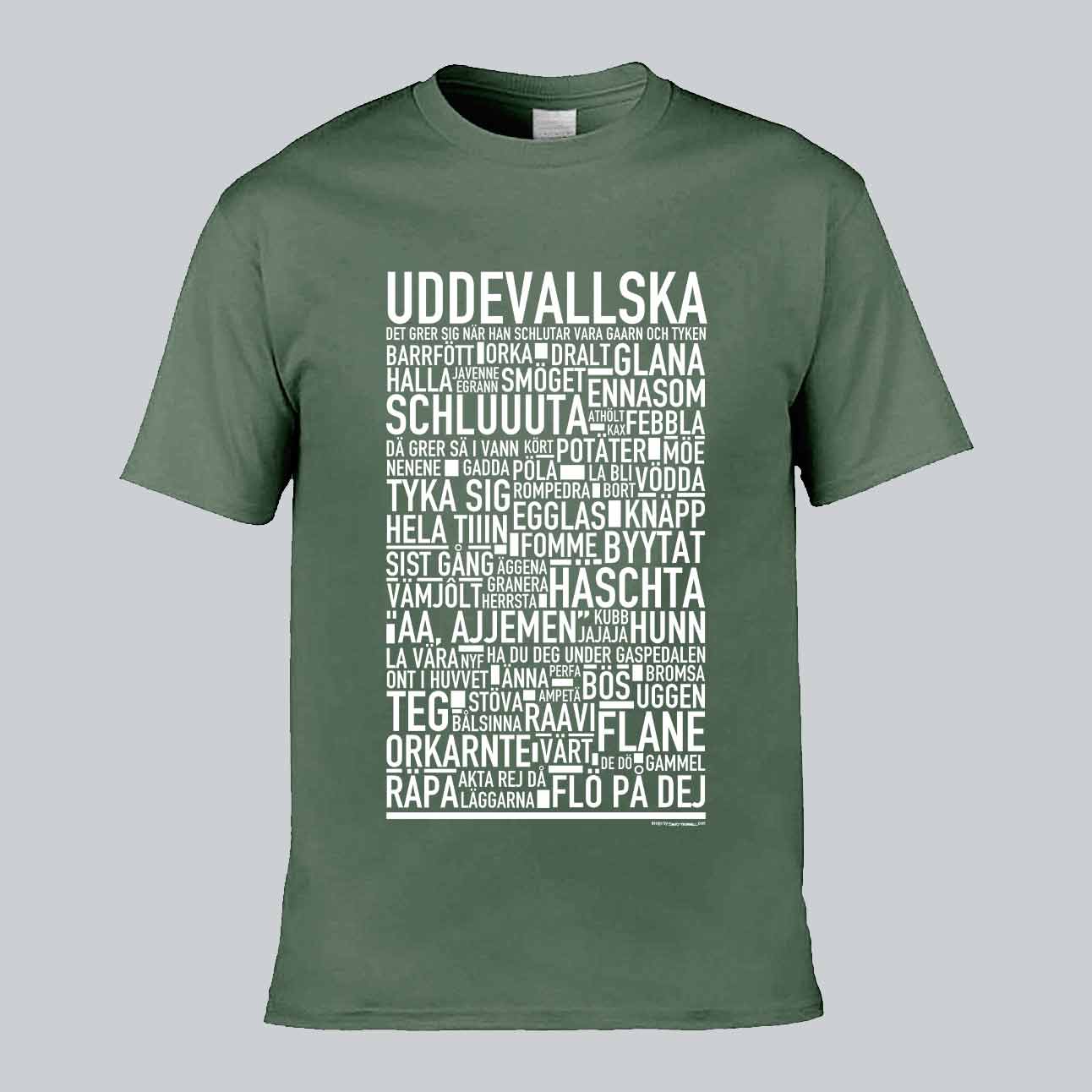 Uddevallska Dialekt Text T-shirt