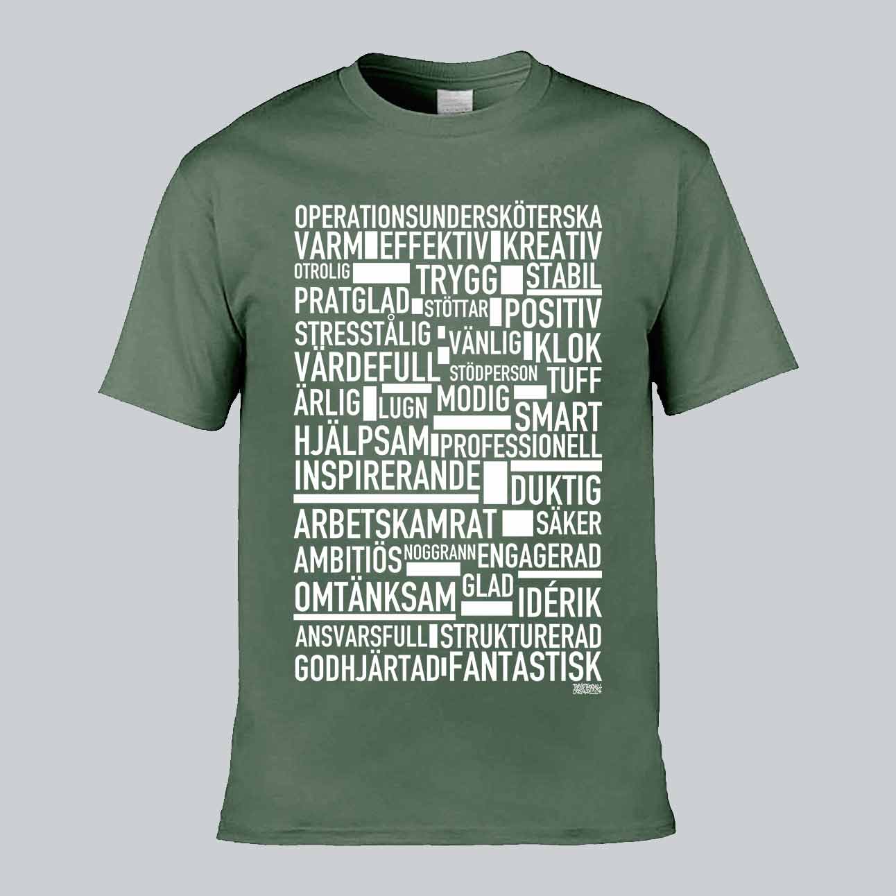 Operationsundersköterska Text T-shirt