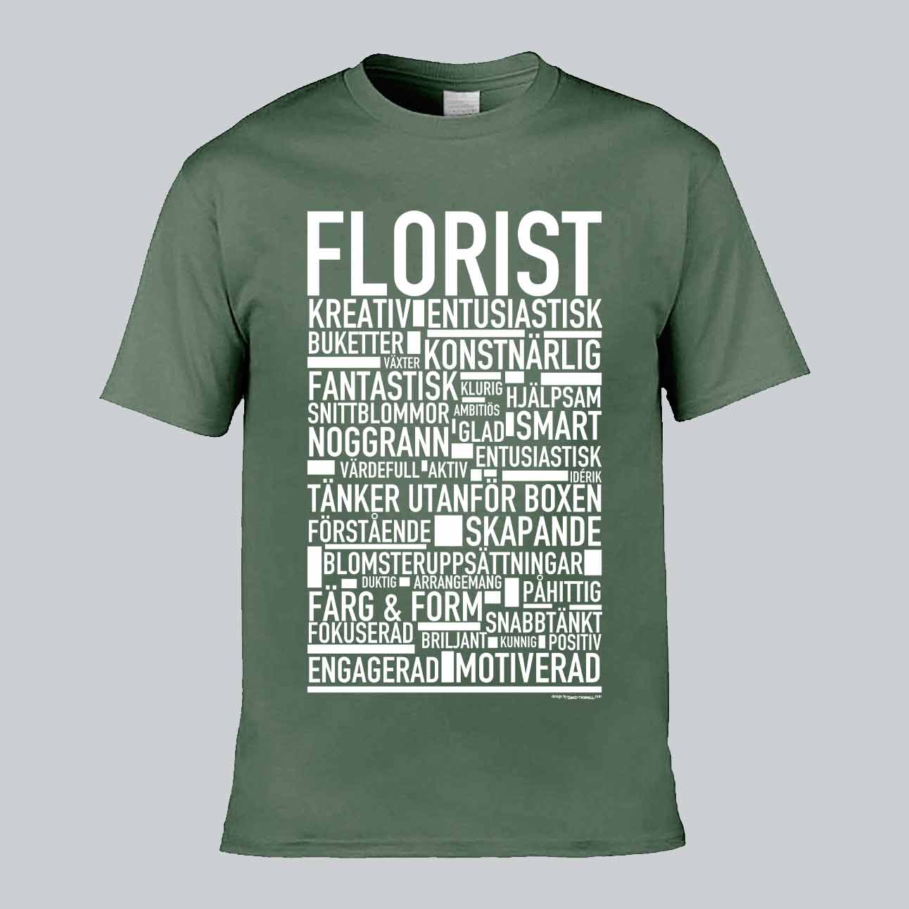 Florist Text T-shirt